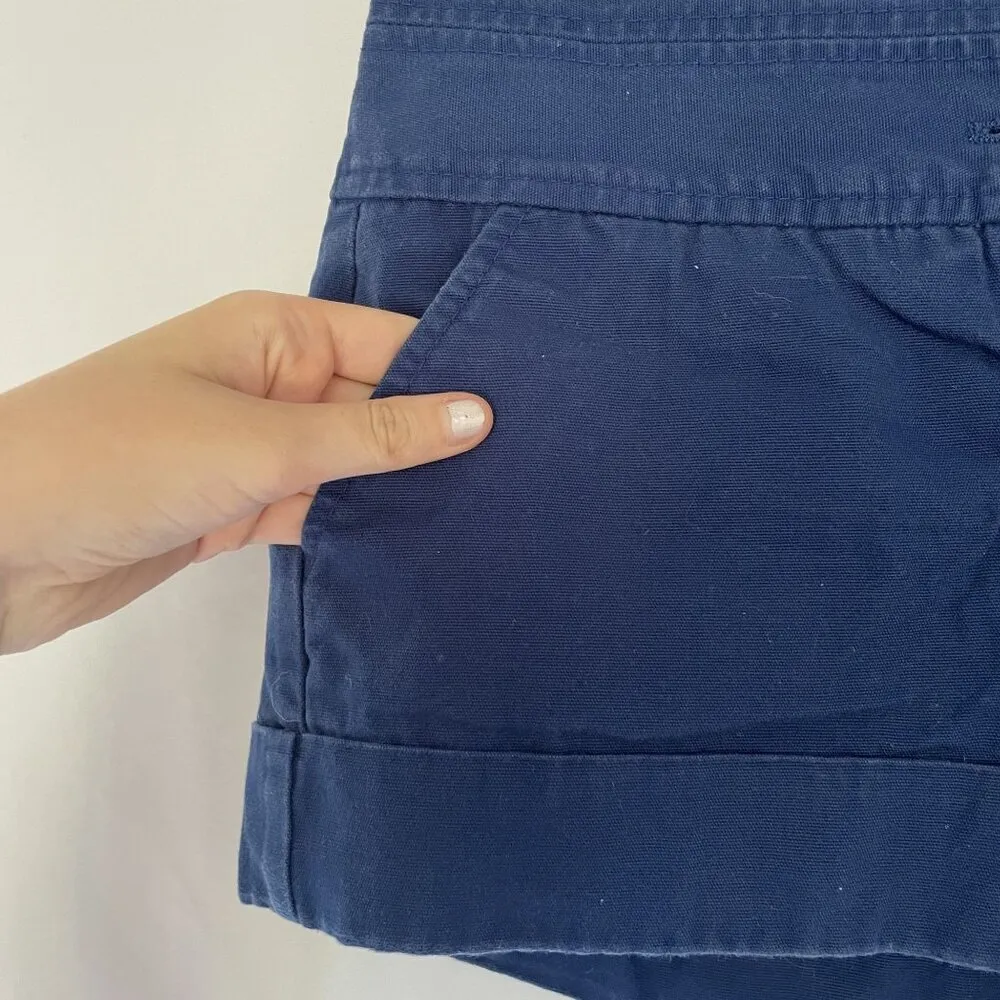 The Limited royal blue short summer shorts casual cotton pockets size 4 comfort - Image 5