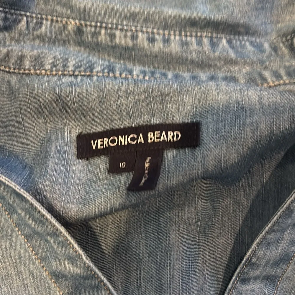 Veronica Beard Blue Denim Dress - Image 3