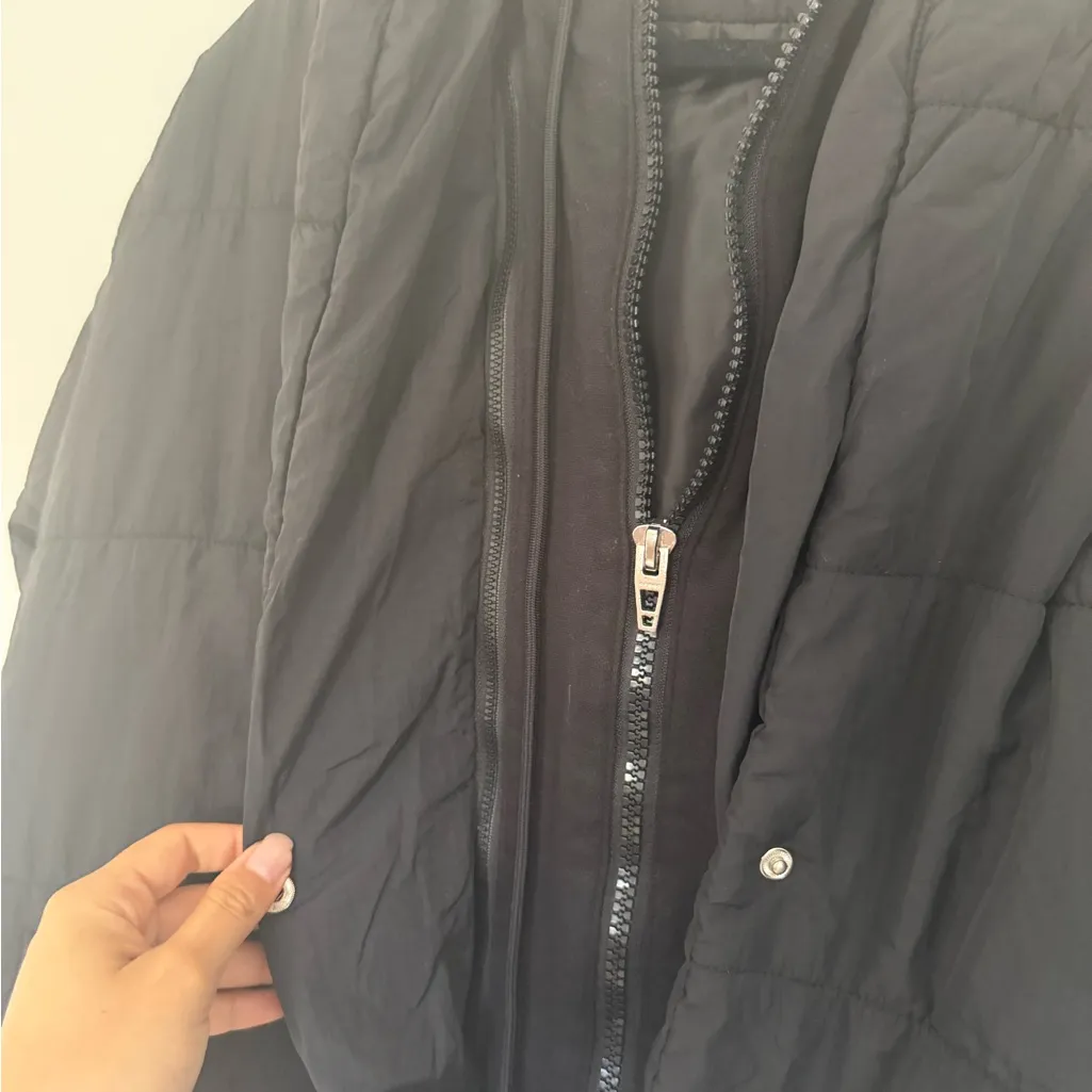 Blank NYC Black Belted Puffer Jacket - Image 6