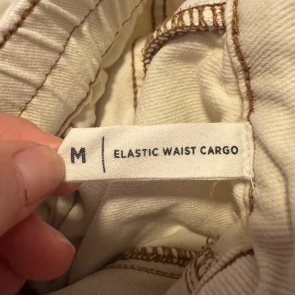 Women’s PacSun  Cream Cargo Pants - Image 5