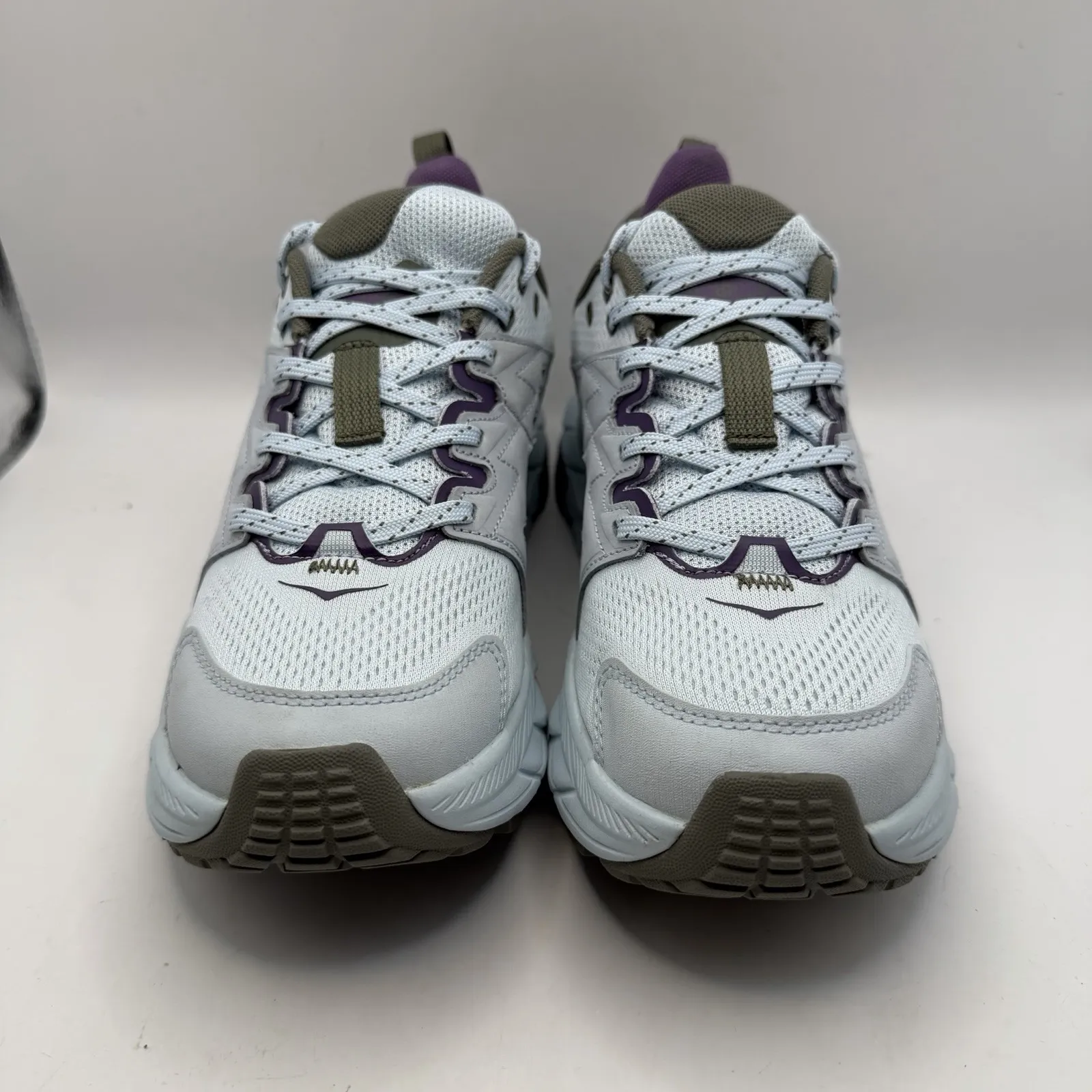 Hoka One One Anacapa Breeze Low Athletic Shoes Womens Sz 9.5 B Slate Blue Vibram - Image 2