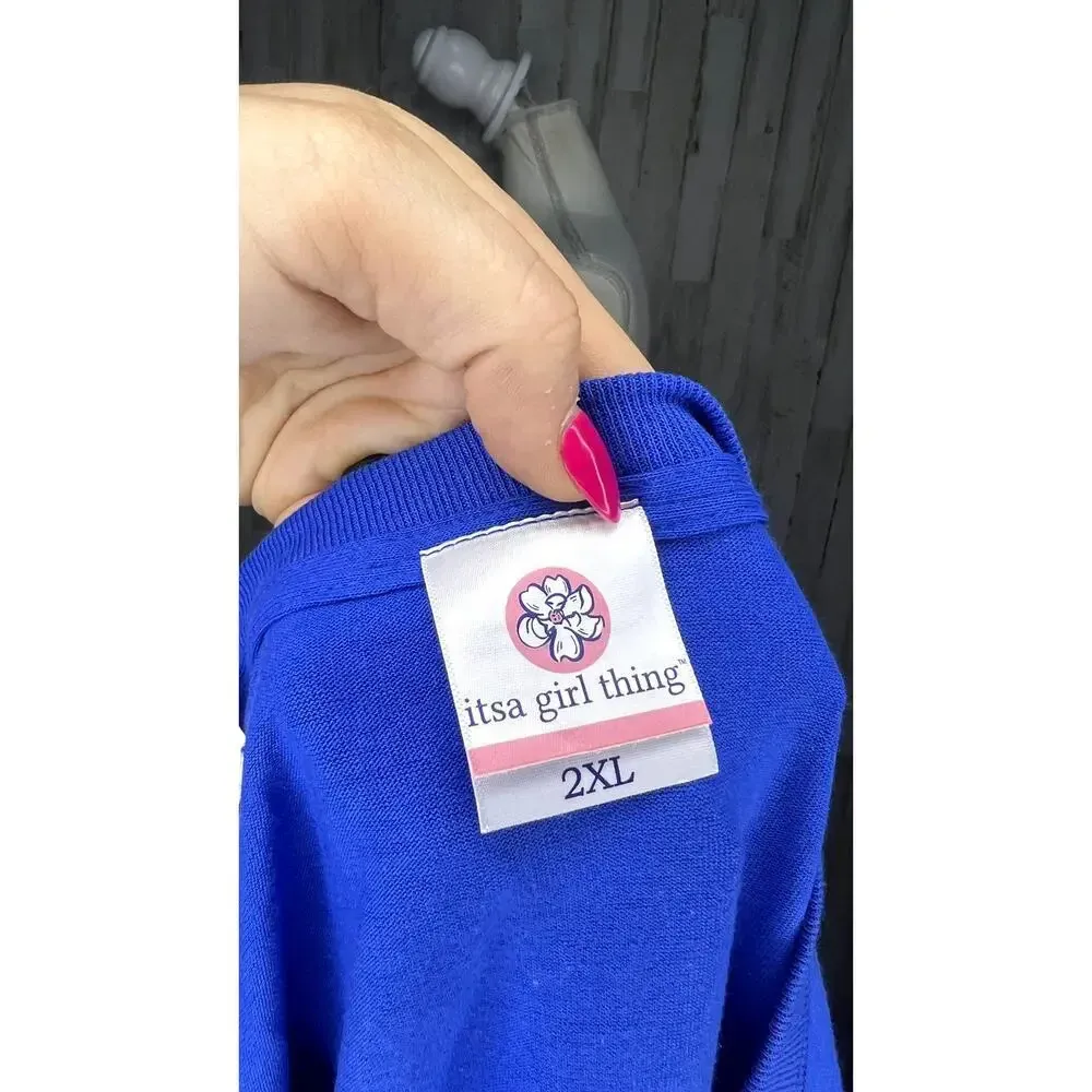 NWT Itsa Girl Thing‎ Game Day Graphic T - Image 5