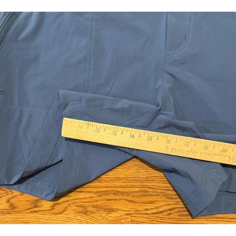 Title Nine Nimblene Rogue Shorts 5" for Summer Blue Size 14 Zip Snap - NEW READ - Image 11