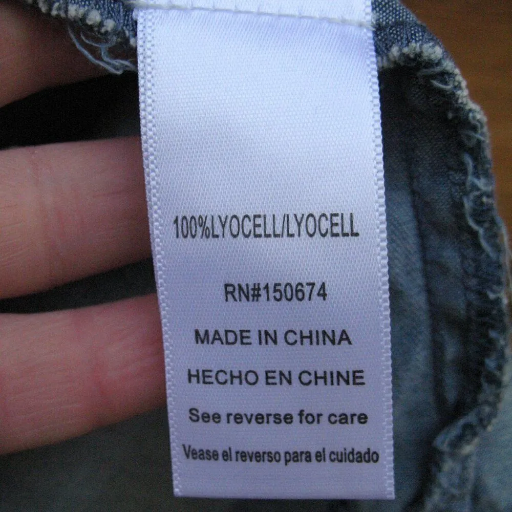 NWT Billy T Rose Embroidered Jacket Blue Size M - Image 13