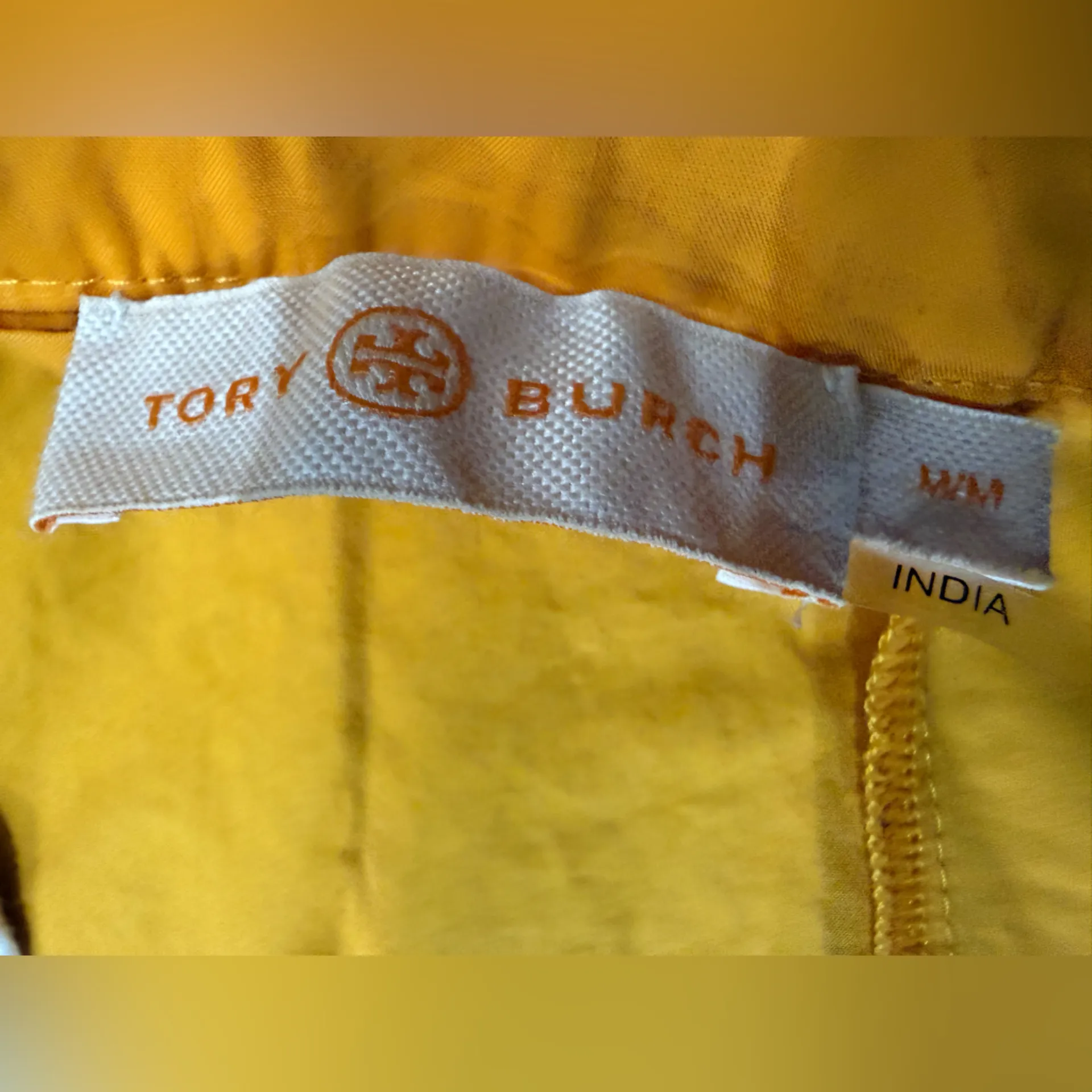 Tory Burch Vibrant Yellow Tunic Top - Image 5