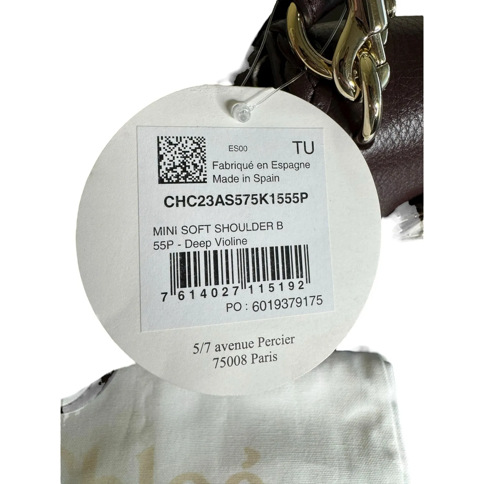 Chloé Chloe NWT Mini Penelope Bag in Deep Violine - Image 15