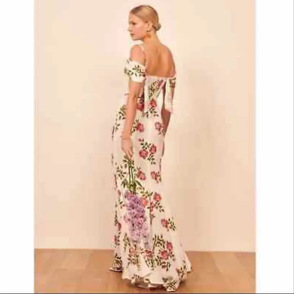 Reformation Larkspur Jolie long maxi dress - Image 8