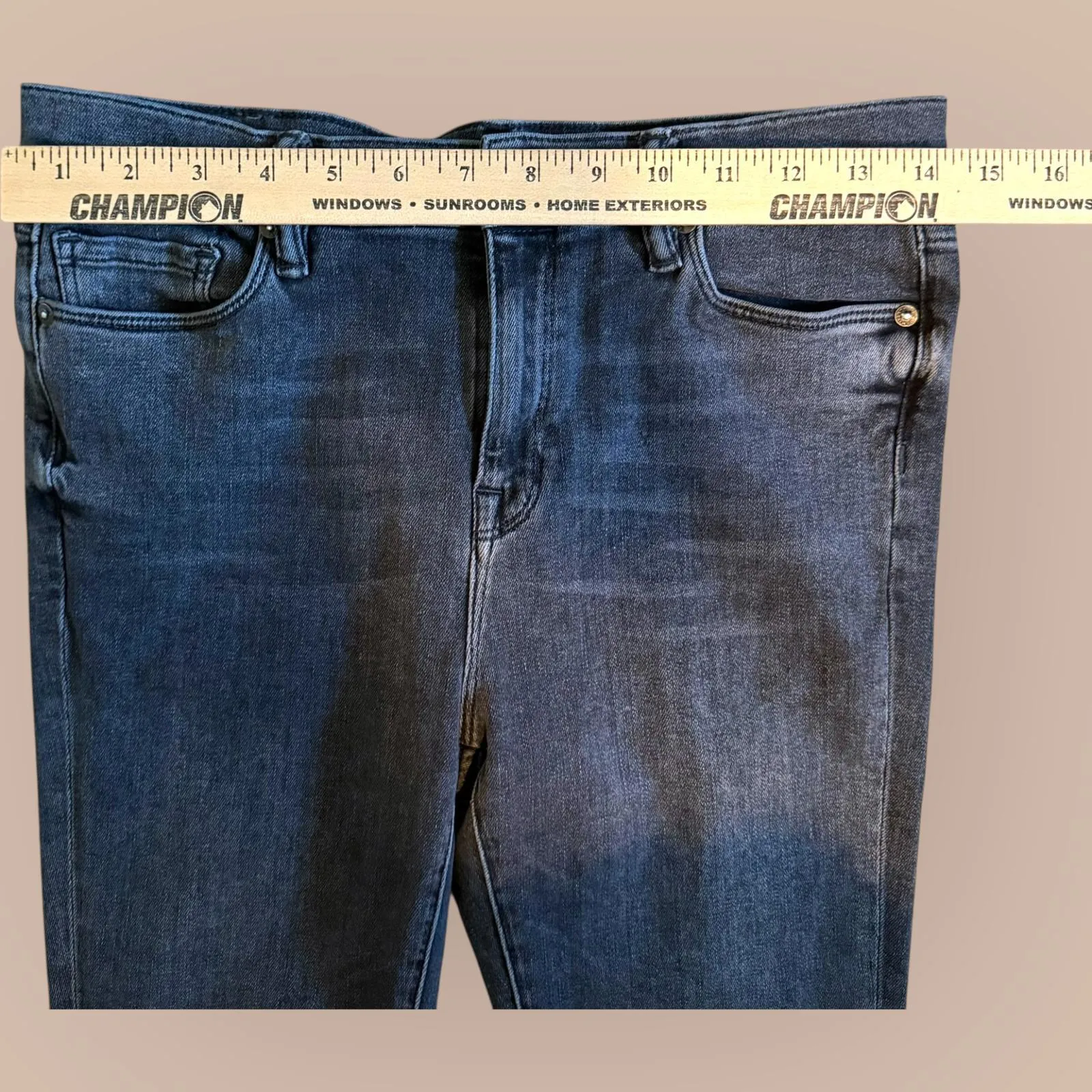 AllSaints Eve Jeans Women's Skinny Black Jeans Size 31 Chic - Image 10