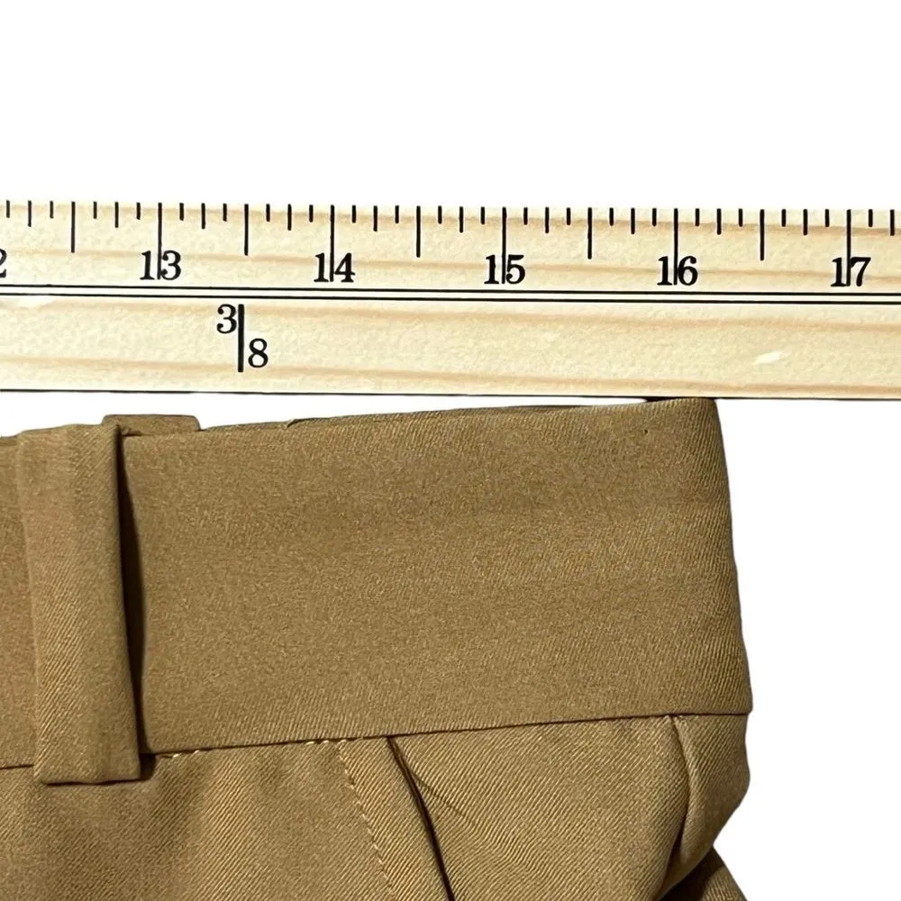 House of CB Cameron Trouser Pant SMALL Caramel Relaxed Wide Leg Career Capsule - Image 4