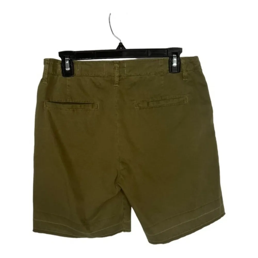 FRAME Moss Green Le Tomboy Trouser Short Size 25 - Image 10