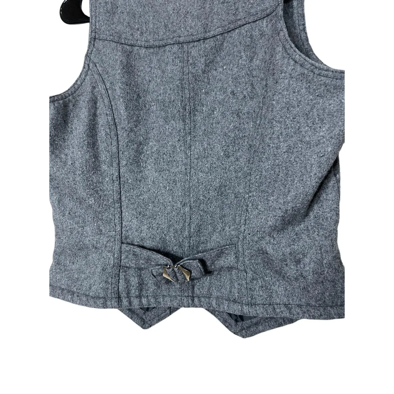 Vintage Last Kiss Y2K Wool‎ Blend Vest Size M - Image 8