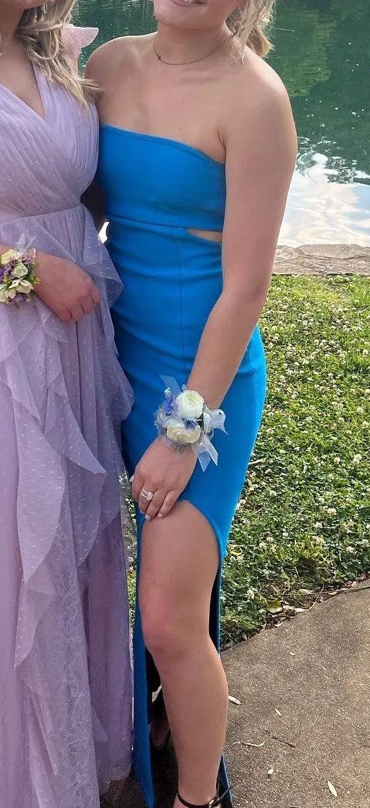 RoseDress Blue Maxi - Image 2