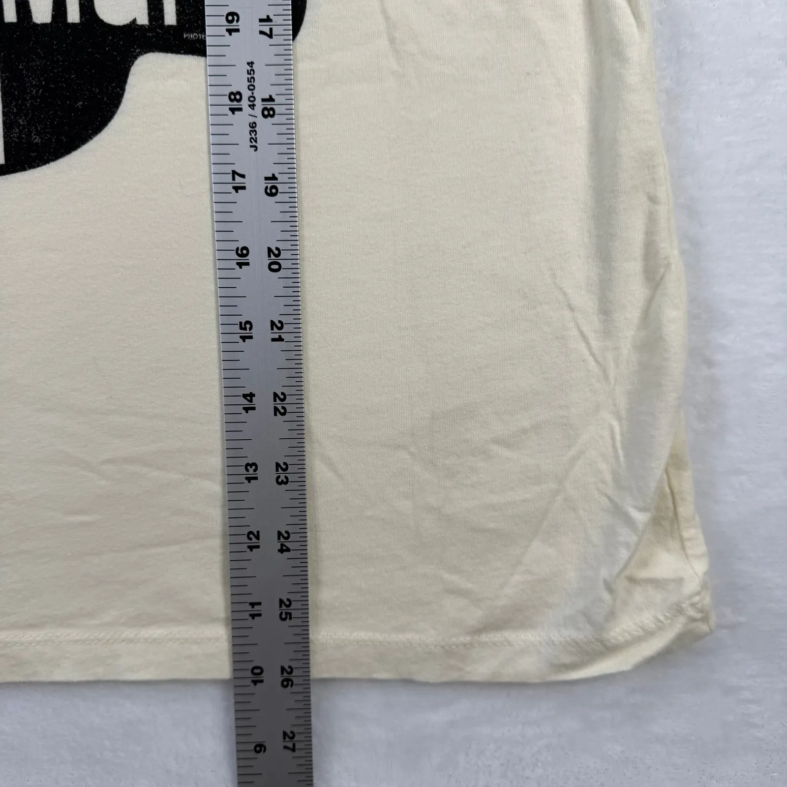 Sugarhigh Lovestoned David Bowie Life on Mars 71 Cream Graphic T Shirt Small White - Image 3