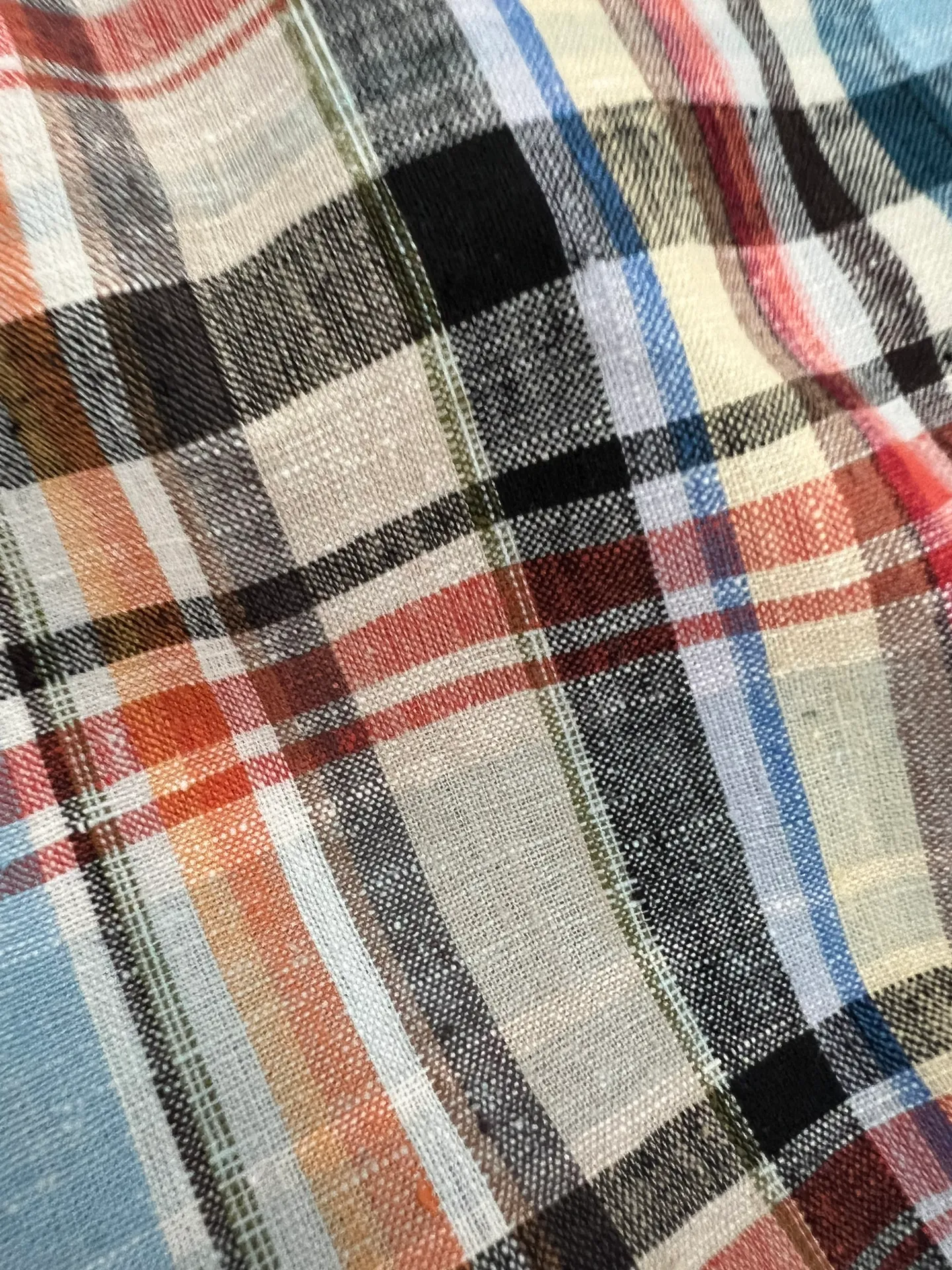 | Madras plaid handbag/purse - Image 10