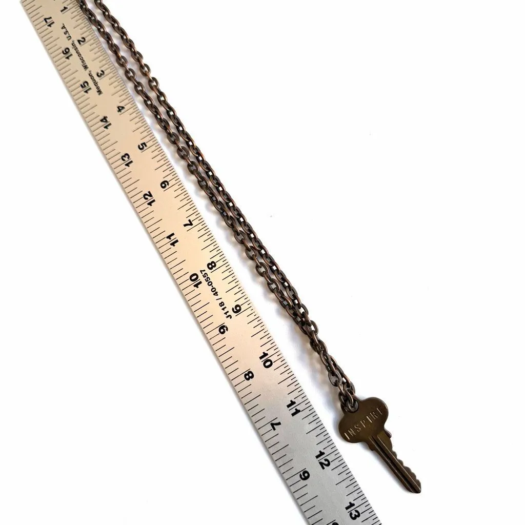 INSPIRE Key Pendant Necklace - Image 6