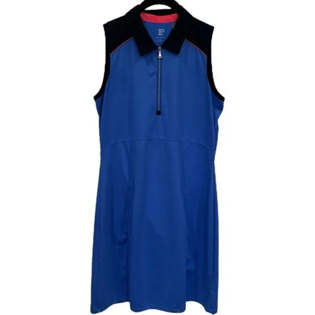 EP Sport Blue Athletic Golf Tennis Pickleball Dress Old Money Country Club S Size undefined - Image 2