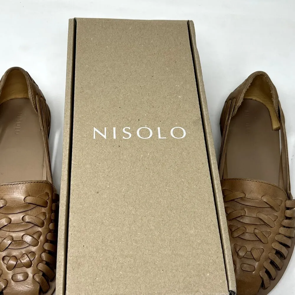 Nisolo Women's Huarache Sandal Almond size 7 CL - Image 3