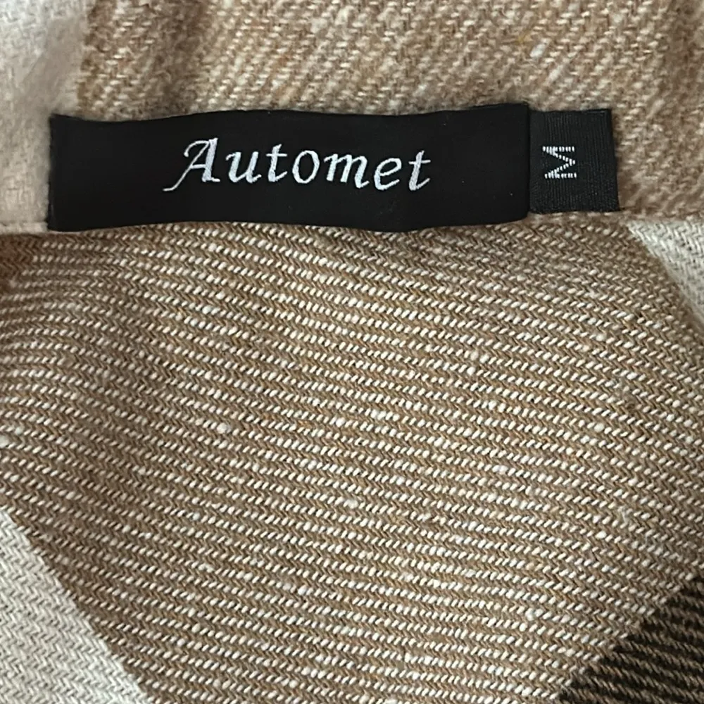 🌺 Automet Plaid Shacket Sz M Brown Size M - Image 5