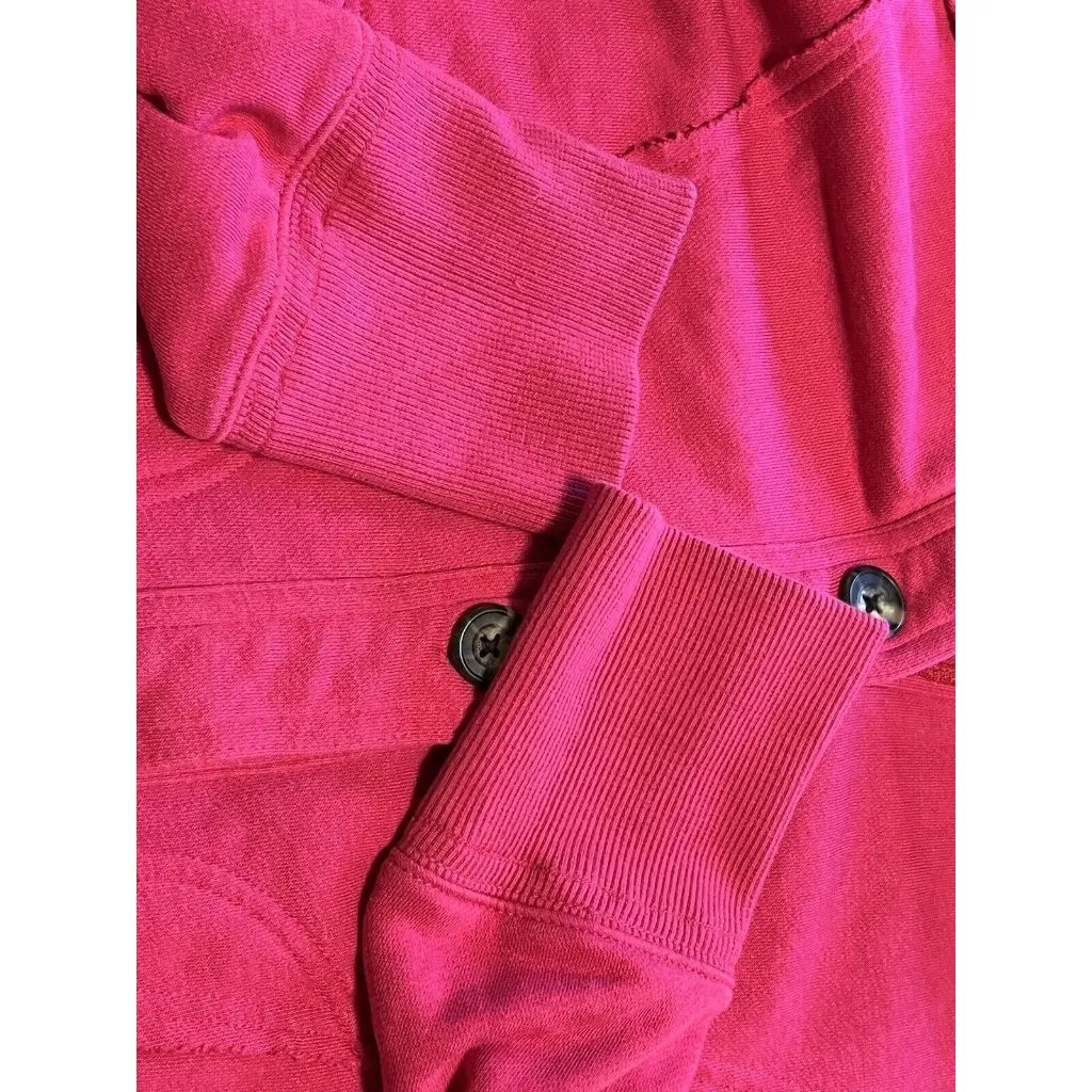 Lole Pink Hooded Zip Up Moisture Wicking Jacket‎ Size Large Athletic Preppy City - Image 12