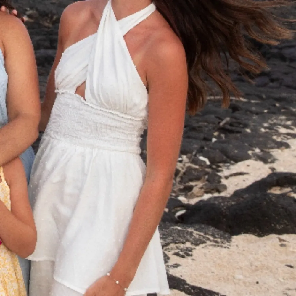 Hello Molly White Halter Mini Dress! - Image 5