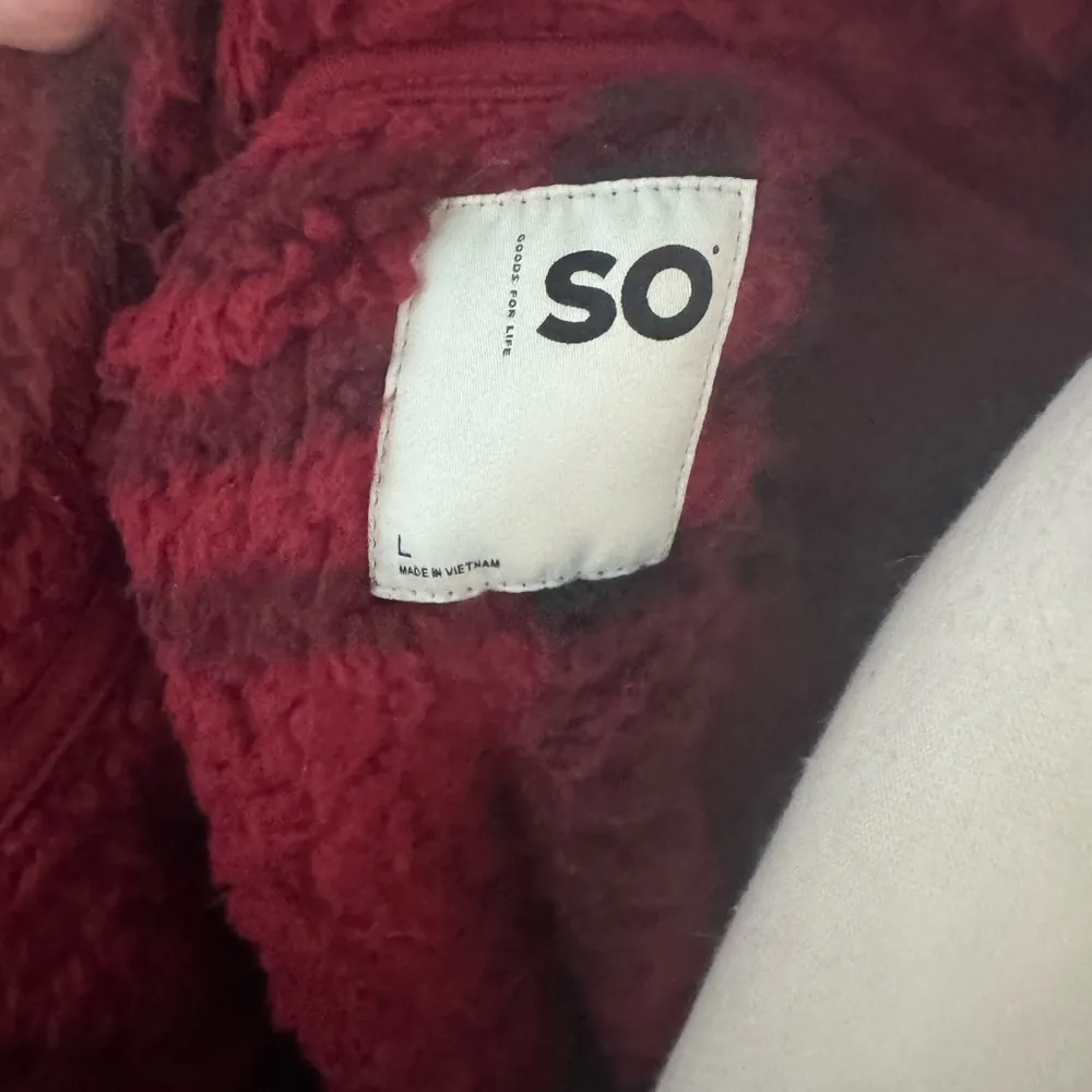 Sherpa fleece full zip jacket - Image 4