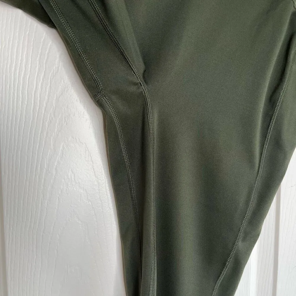 All In Motion Flex High-Rise 7/8 Pocket Leggings (Green) - XL - Image 9