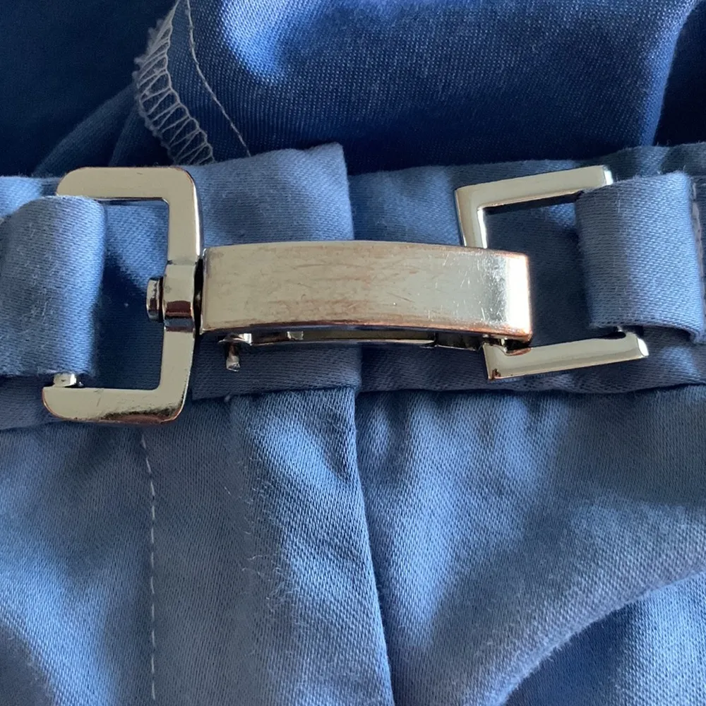 VTG 90’s JM Collection Blue Tie Dyed Capri Pants Size 20W - Image 2