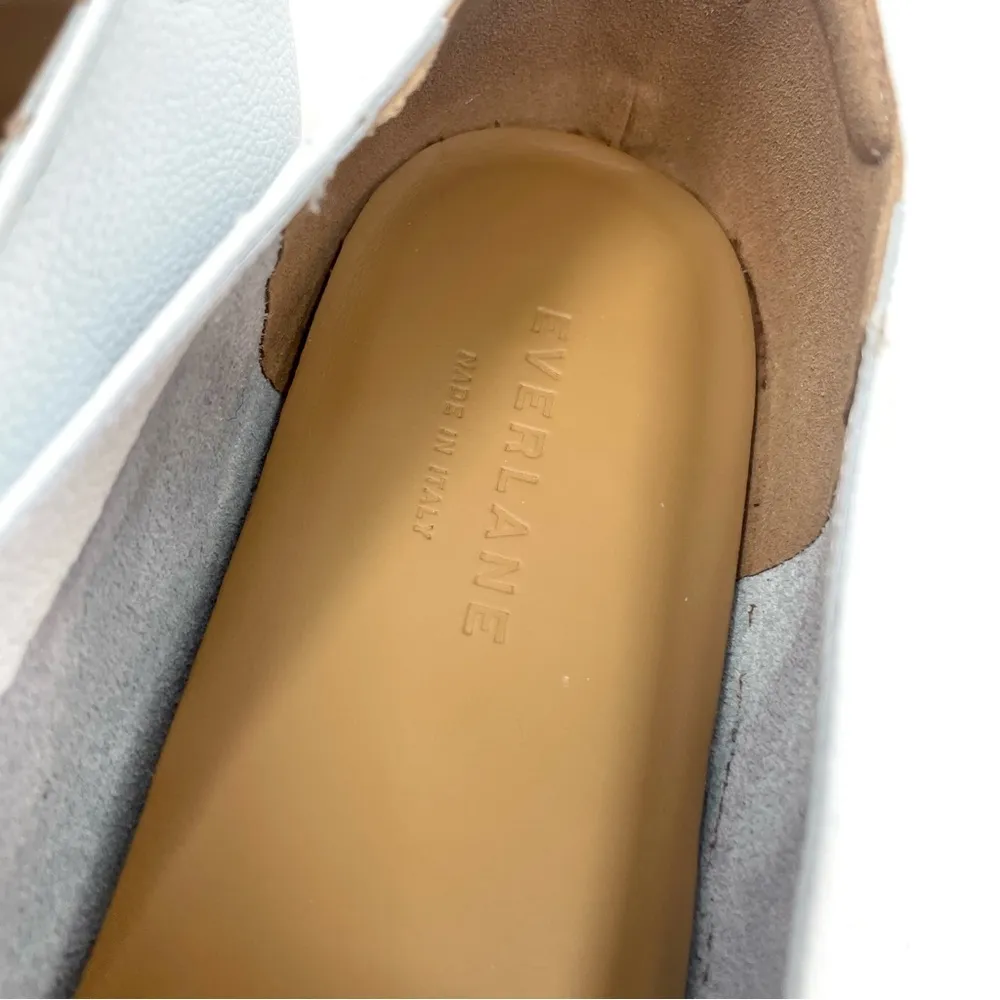 white leather slip on shoes, NIB, NWOT,size 9.5, made in Italy - Image 10