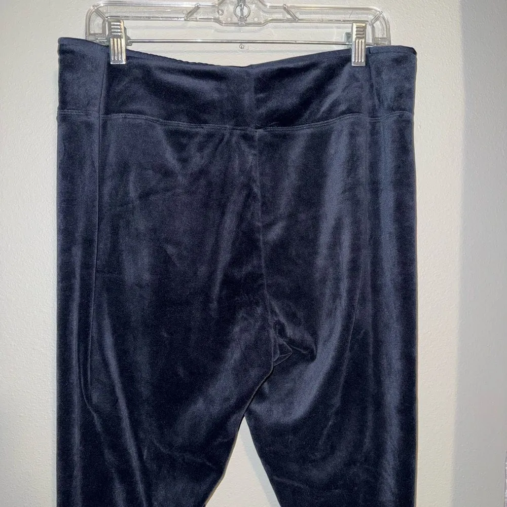 Cuddl duds navy Velvet Pants XL #720 - Image 4