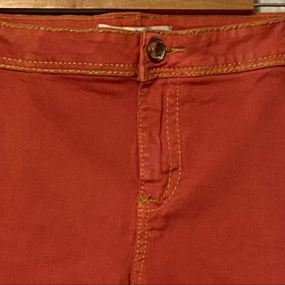 Love Nation Jean Shorts Coral Pink Size 14 #Apc0467U4‎ - Image 2