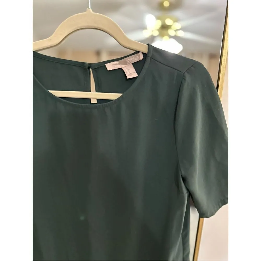 Forever21 Green Dress   - Image 2