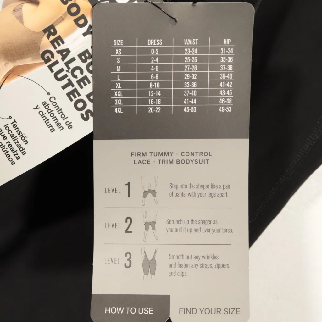 NWT Leonisa TopSculpt Boyshort Bottom Body Shaper with Firm Compression Size 3X Black - Image 13