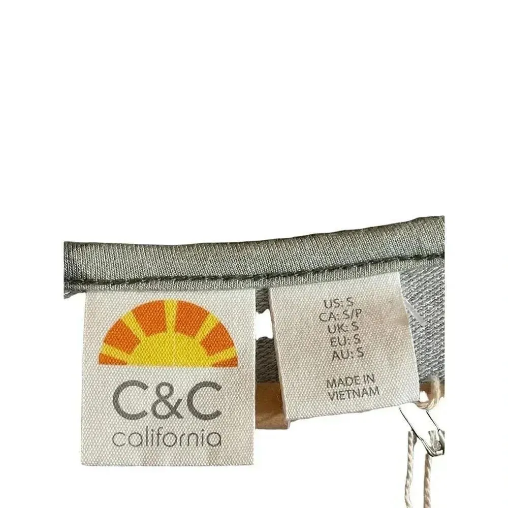 NWT C& C Green Camo Womens Smocked Romper SZ S - Image 5