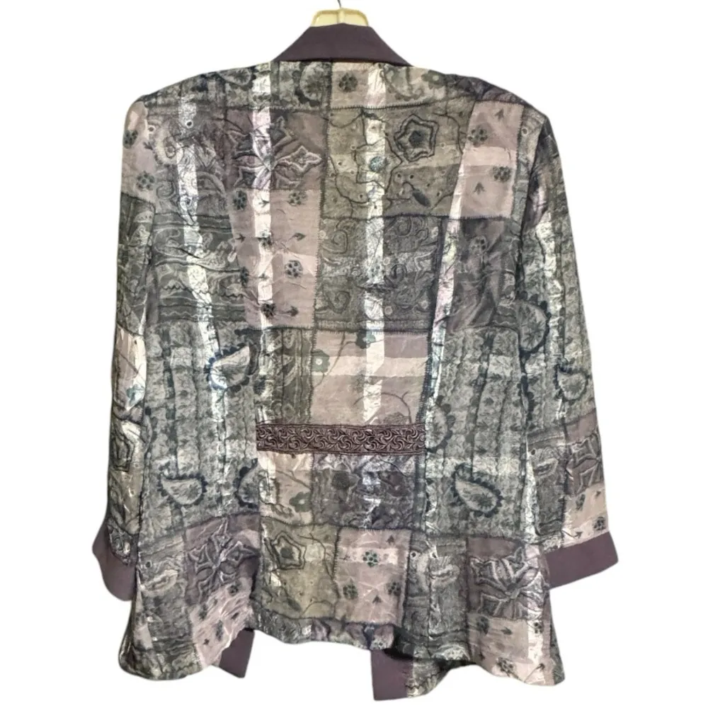 Vintage R&M‎ Richards Suit Jacket Size 10P - Image 3