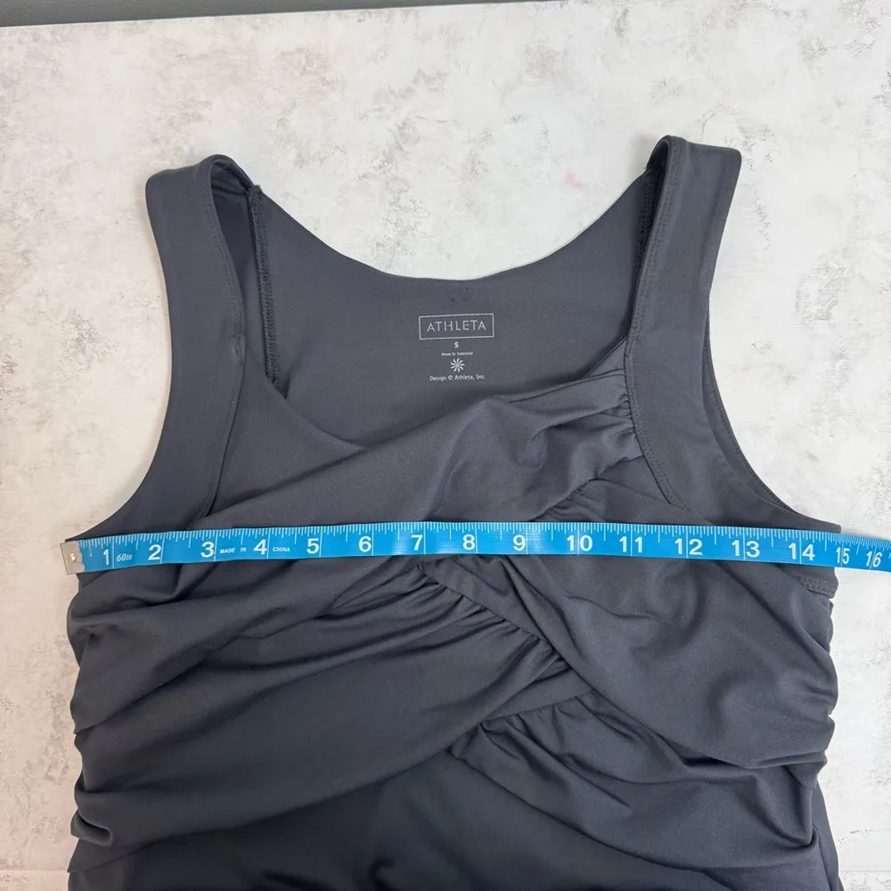 Women's Athleta Active Dress Size S Charcoal Gray - Image 3