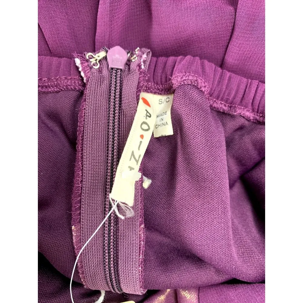 Point Women's Tube Top Dress Purple Size undefined - Image 3