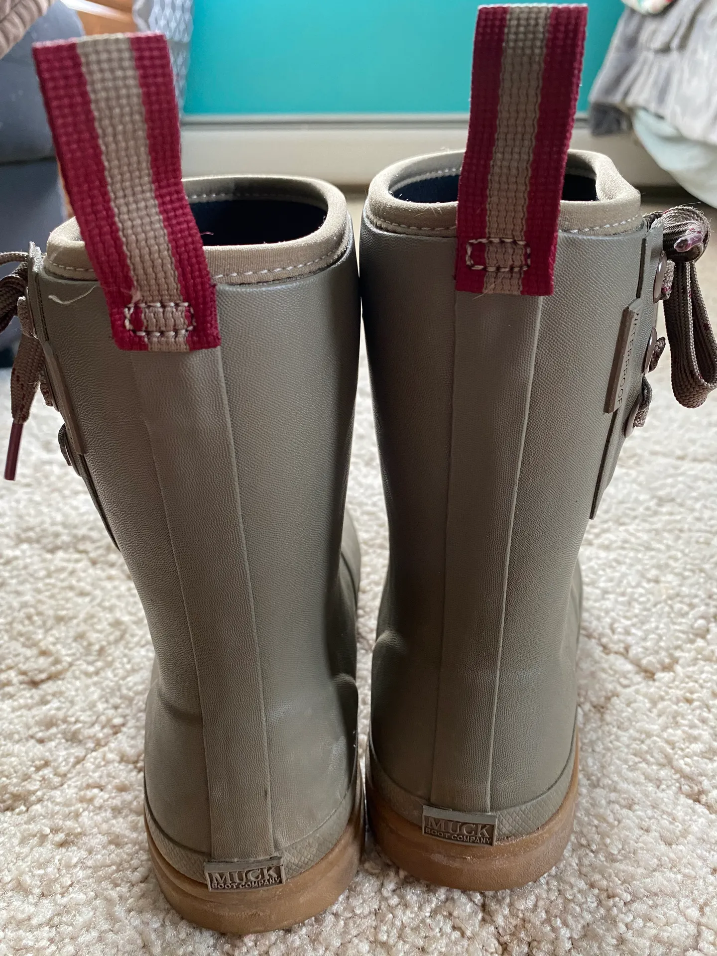 MUCK boots Green Size 7 - Image 2