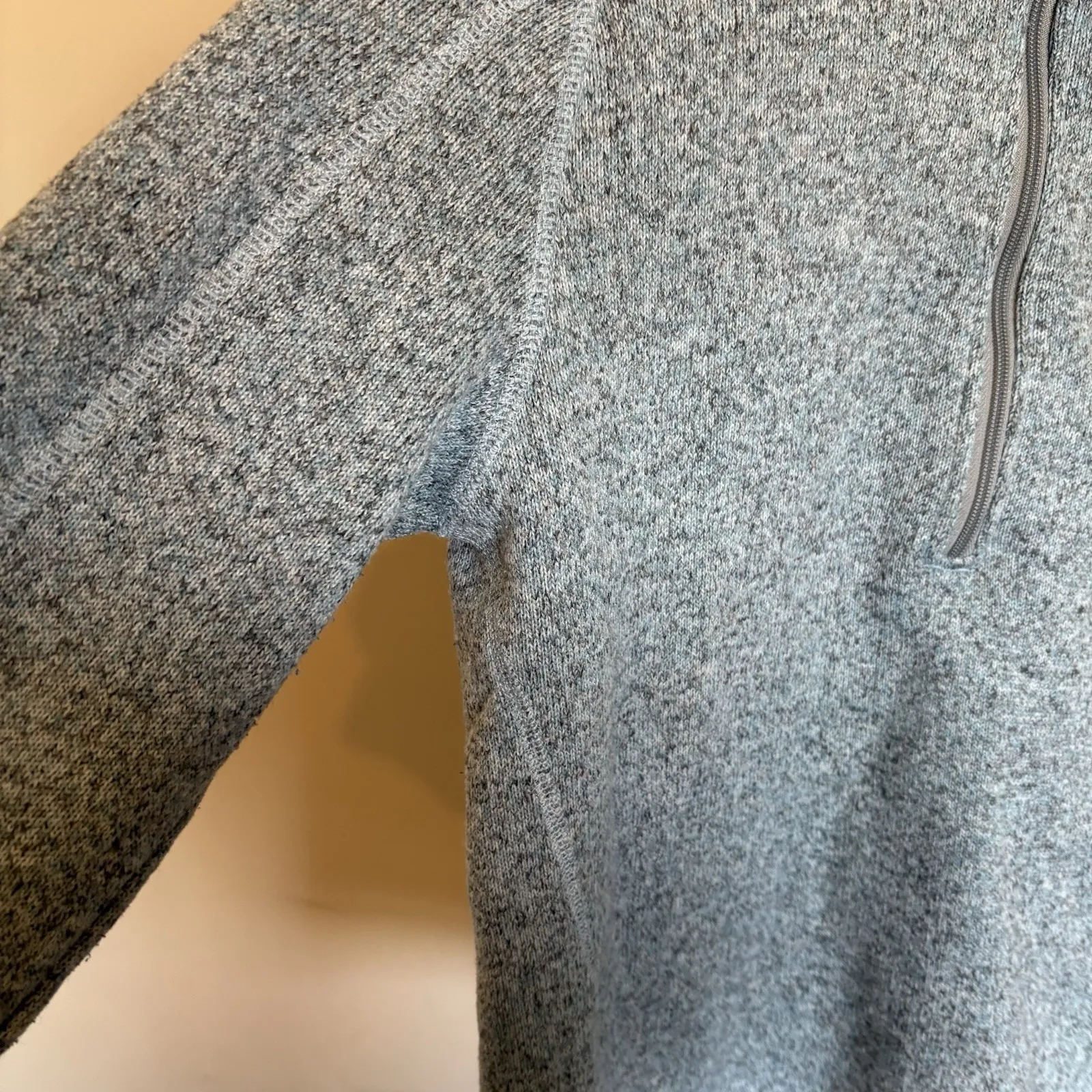 Patagonia Women's Better Sweater 1/4-Zip Sz Small Style‎ 25618 Hawthorne Blue - Image 6