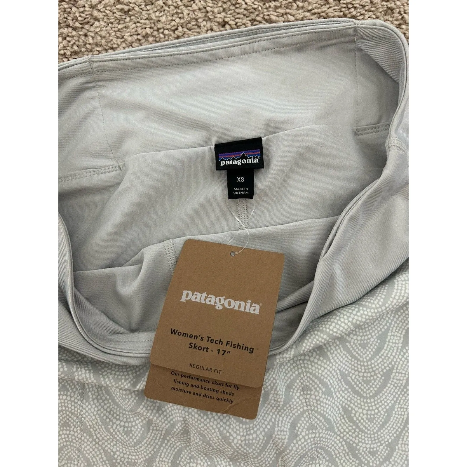 Patagonia Women’s Tech Fishing Skort Size XS New Outdoor Hiking Athleisure - Image 5