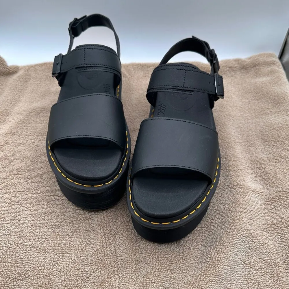Dr. Martens Size 11 Blaire Sandals Voss Quad Chunky Platform Gladiator Style - Image 9