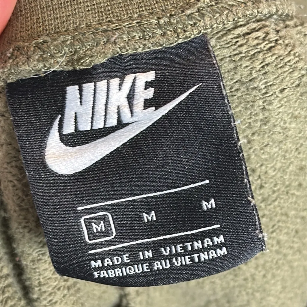 Nike Women's BB Green/Black/White Heather Joggers Size Medium - Image 3