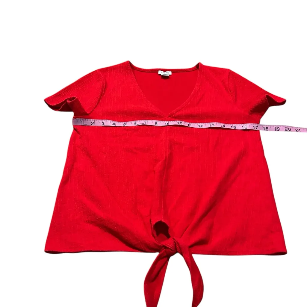 J. CREW textured v - Image 3