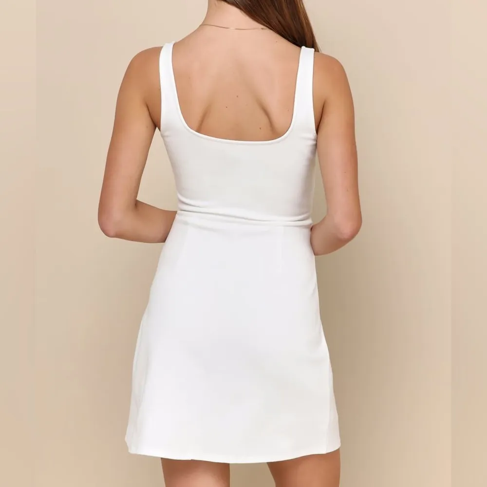 Lulus Always Admired White Sleeveless Mini Dress Women’s Sz XS - Image 5