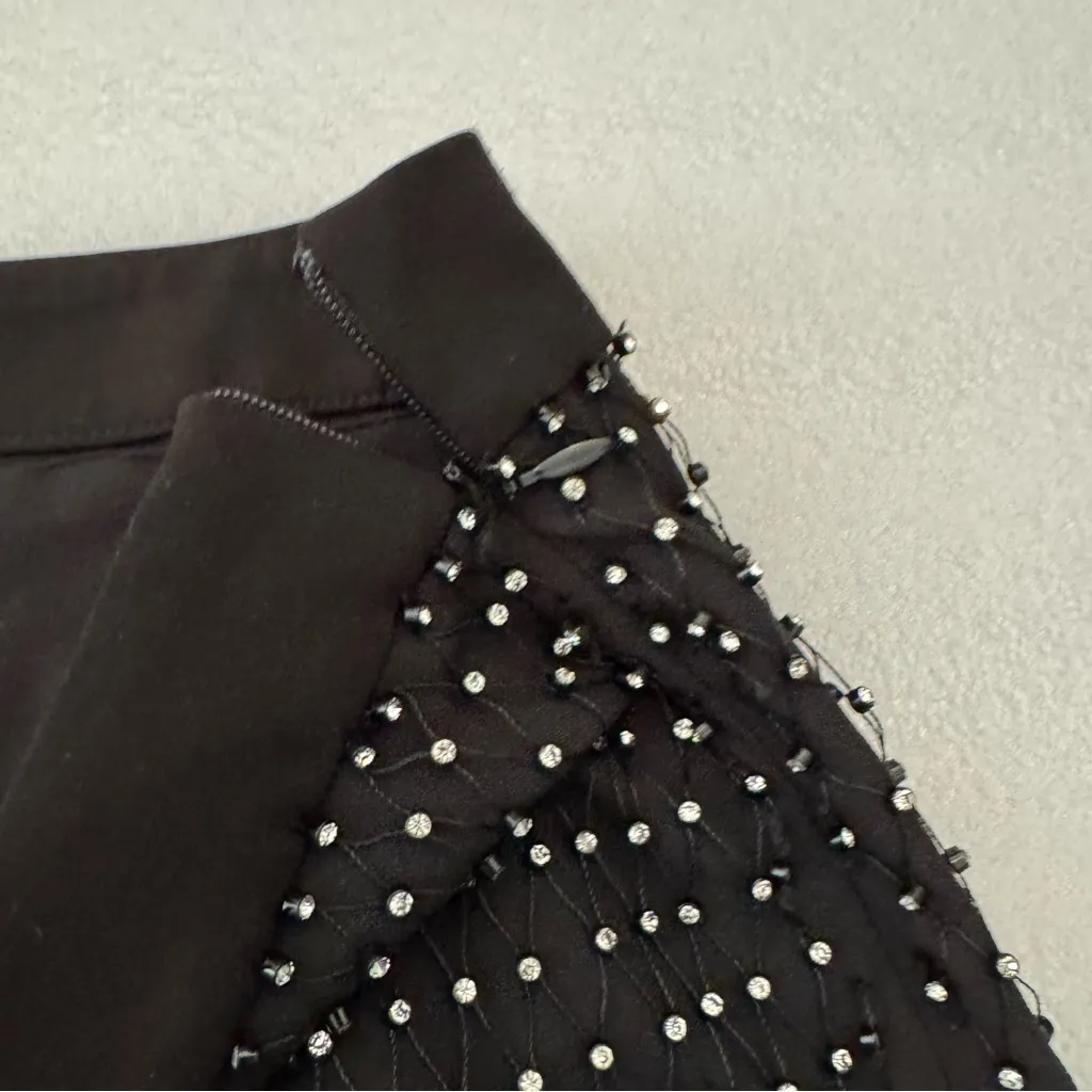 NBD Beverly Mini Skirt with Diamond rhinestones - Image 4