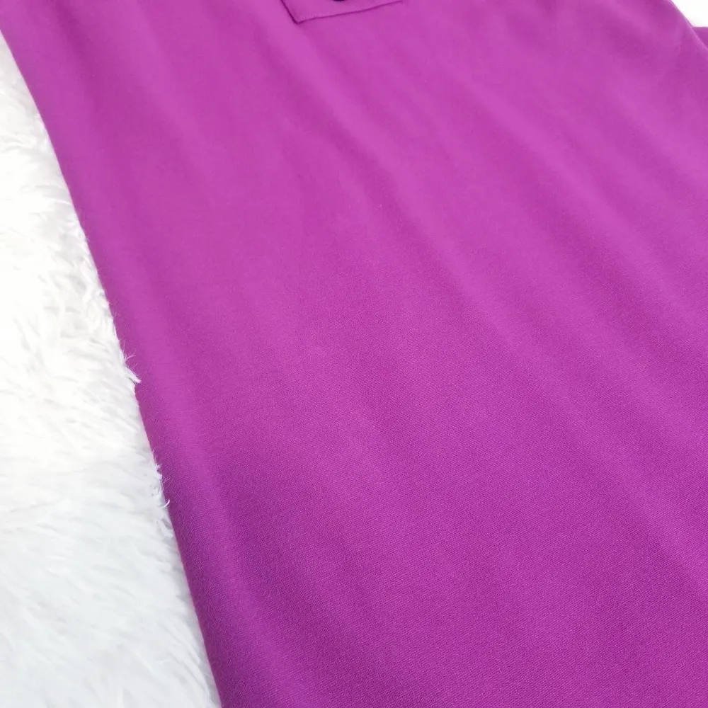TIBI New York Purple Shift Dress - Image 4