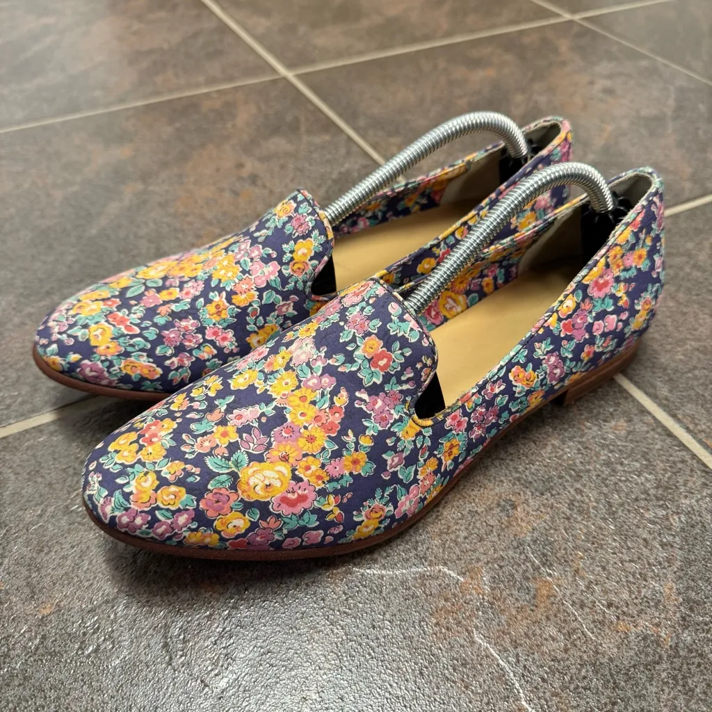Sebago Hutton Liberty Floral Smoking Flat Slip - Image 15