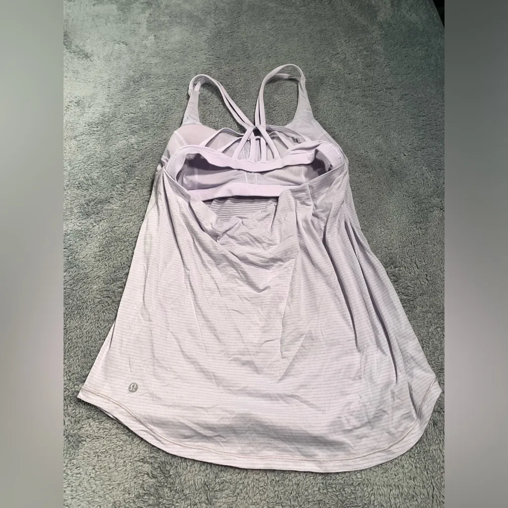 Lululemon moment to movement tank lilac 8 - Image 5