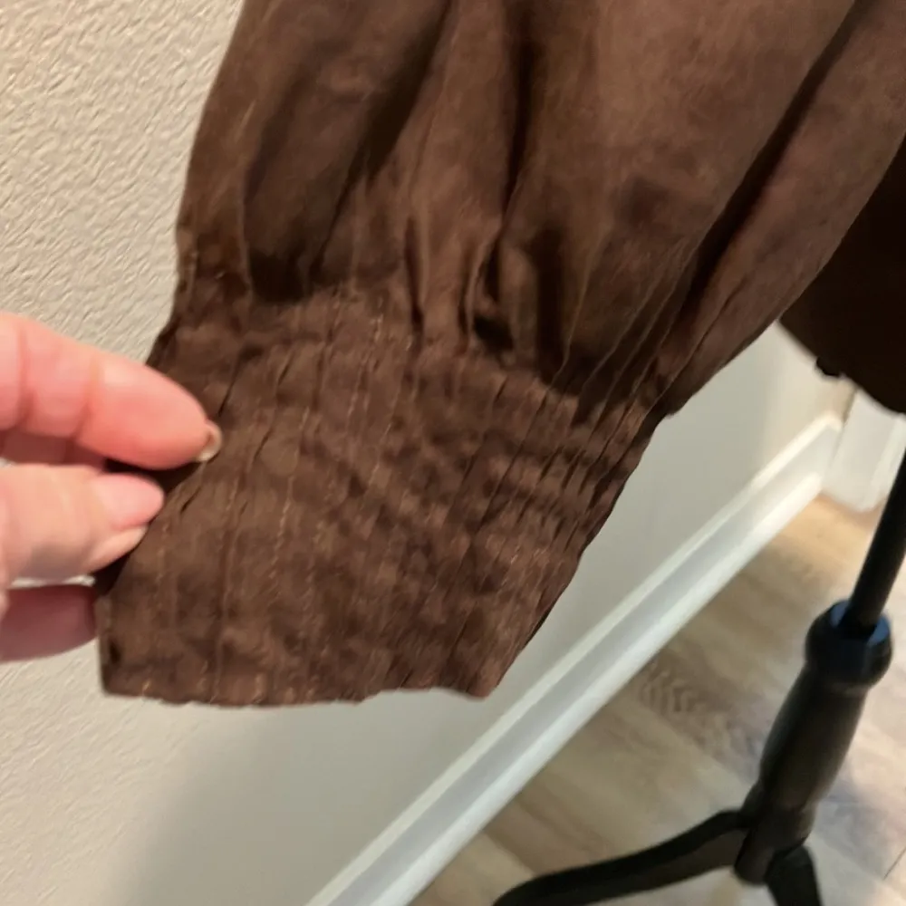 Sharagano 100% linen jacket 3!4 sleeves - Image 3