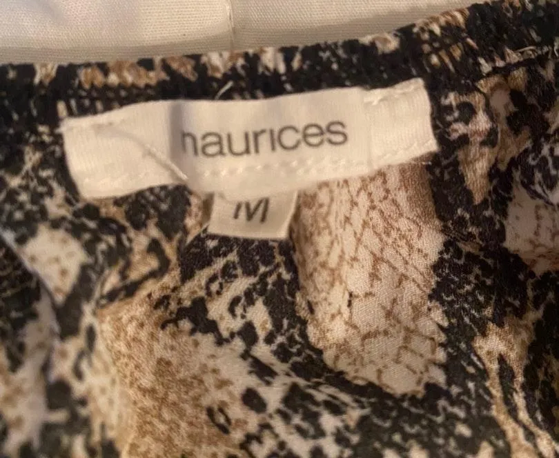 Maurices Mock Front Wrap Snakeskin Tank - Image 5