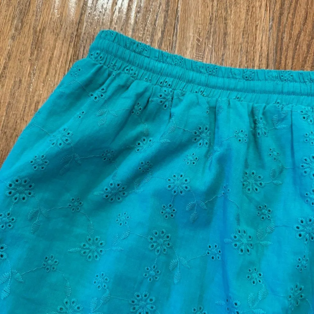 Ivy City Co. NWT Betty green eyelet short size XXL - Image 10